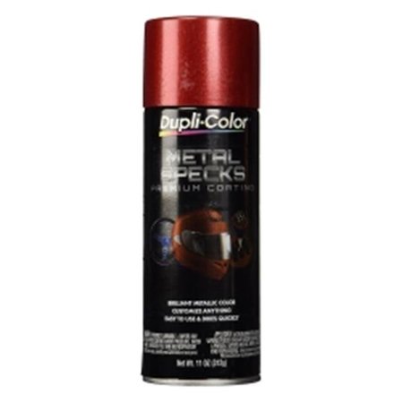 DUPLICOLOR Duplicolor MS300 11 oz Aerosol Metal Specks Spray Paint; Retro Red DUPMS300